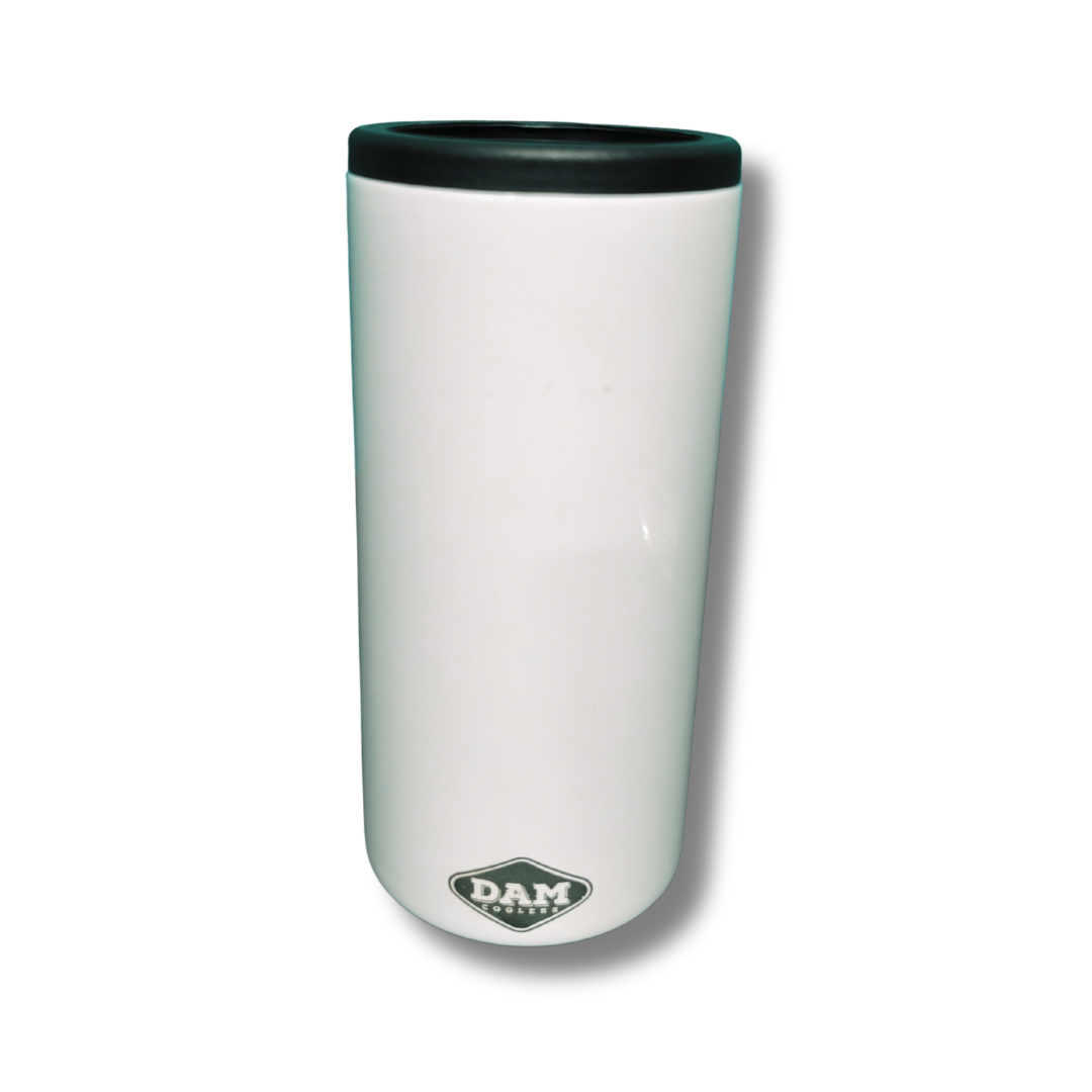 Chila Can Koozie White
